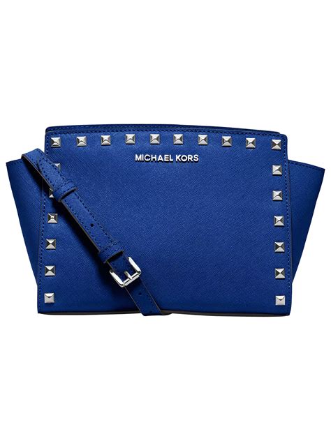 michael kors selma studded messenger.